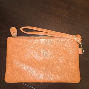 Leather Wristlet
